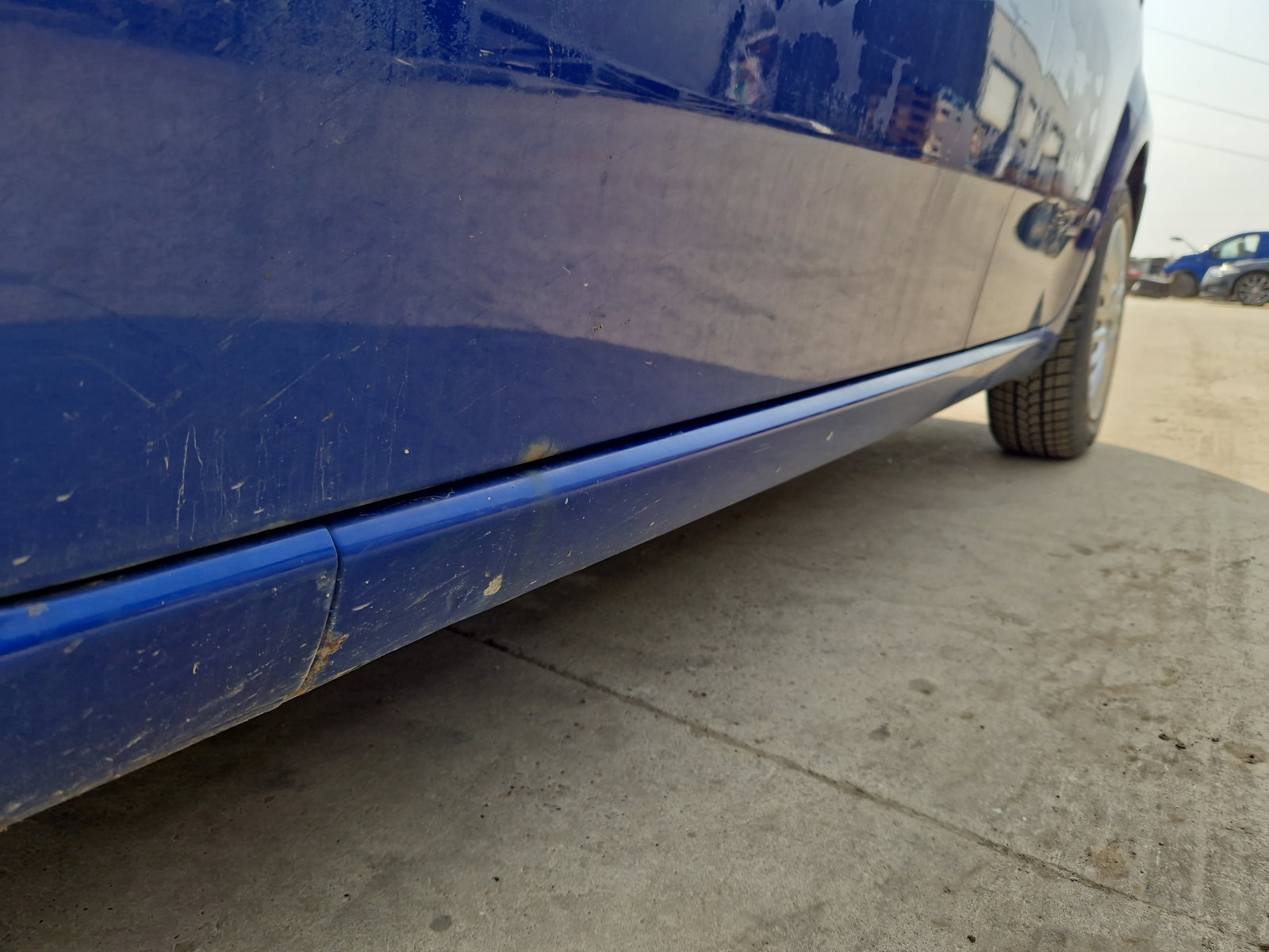 Prag lateral stanga Fiat Punto (199) [Fabr 2010-2018] OEM - imagine 3