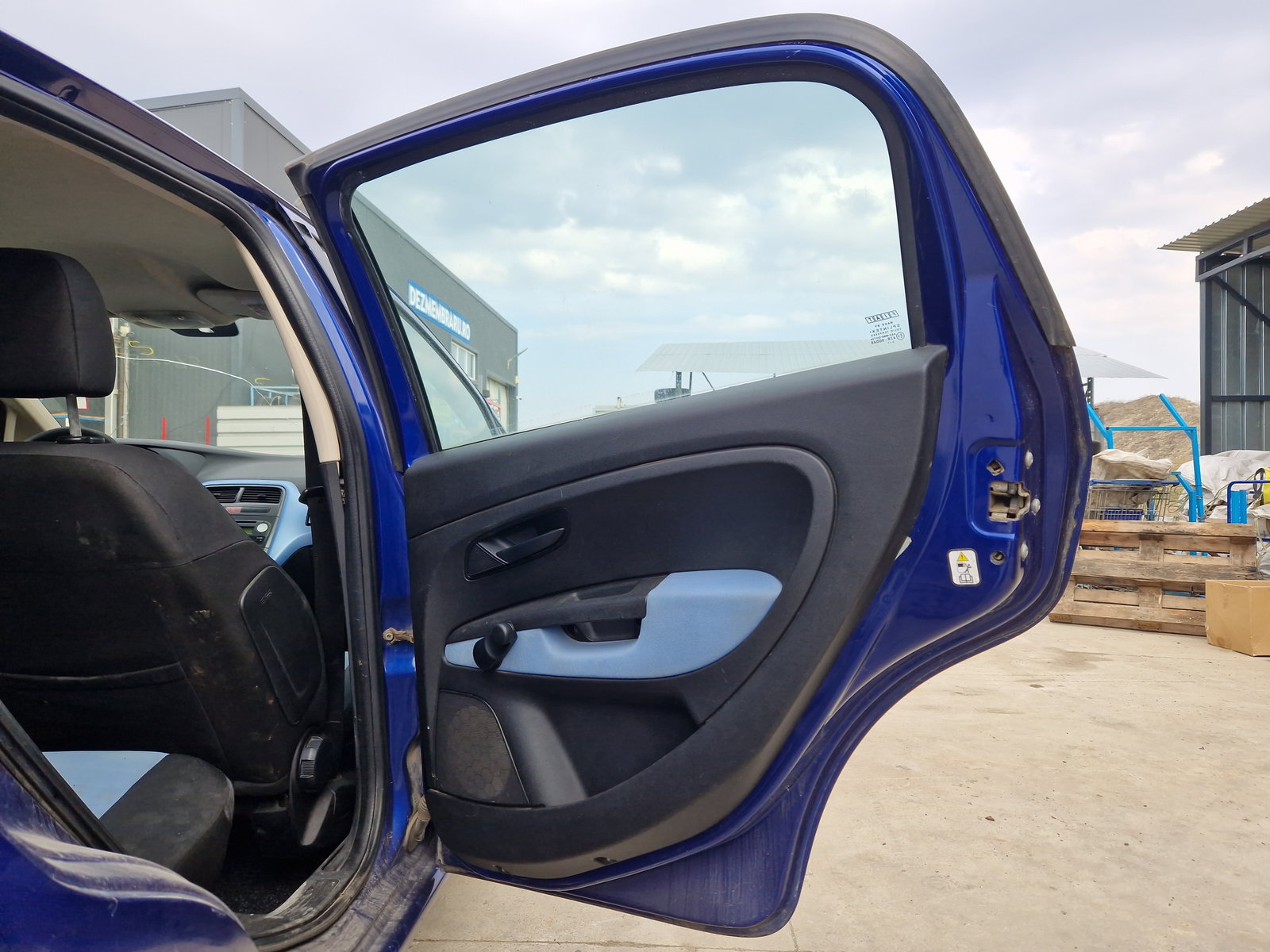 Usa dreapta spate Fiat Punto (199) [Fabr 2010-2018] OEM - imagine 2