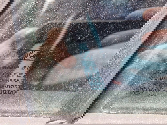 Geam usa dreapta spate Fiat Punto (199) [Fabr 2010-2018] OEM