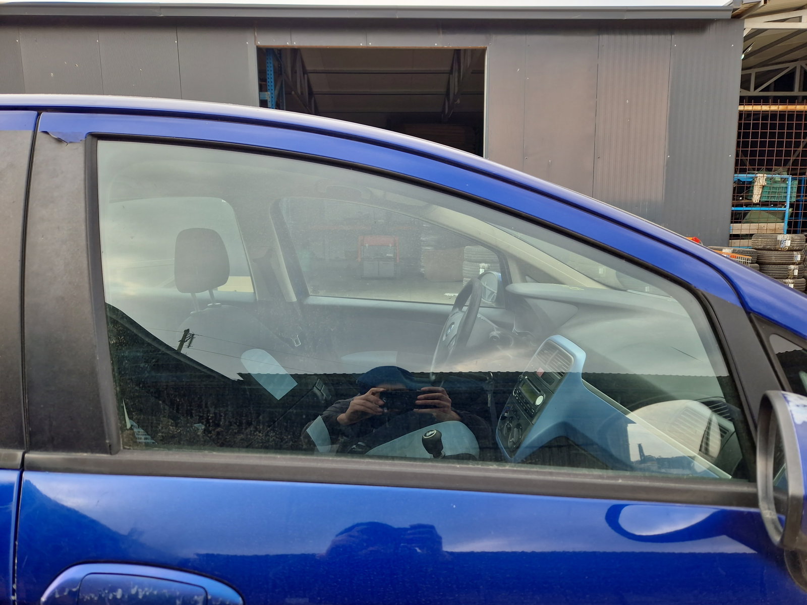 Geam usa dreapta fata Fiat Punto (199) [Fabr 2010-2018] OEM - imagine 1