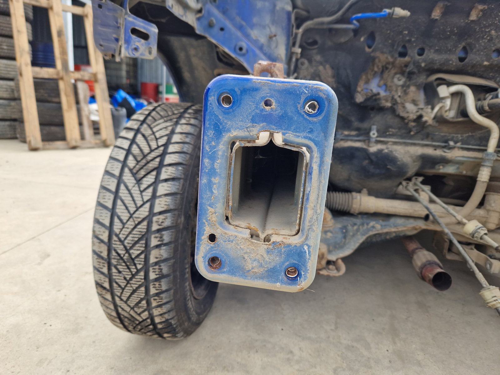 Lonjeron dreapta Fiat Punto (199) [Fabr 2010-2018] OEM - imagine 2