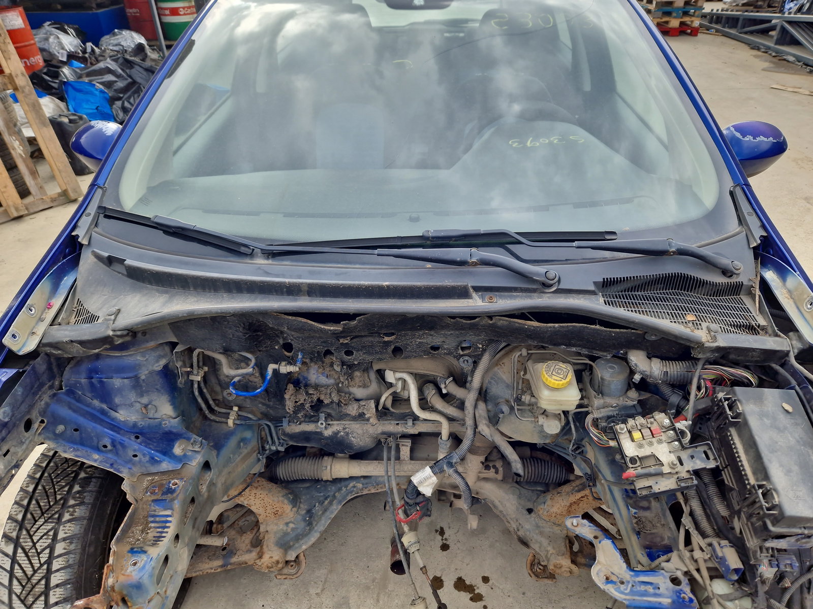 Grila stergator parbriz Fiat Grande Punto (199) [Fabr 2005-2009] OEM - imagine 1