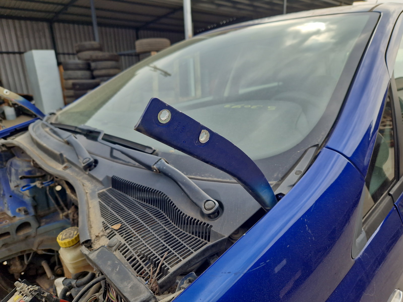 Set balamale capota Fiat Punto (199) [Fabr 2010-2018] OEM - imagine 2