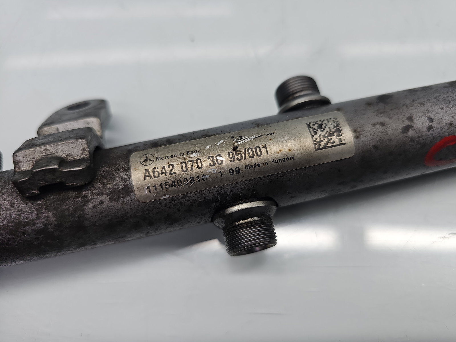 Rampa injectoare Mercedes Clasa E (W212) [Fabr 2009-2016] A6420703095 3.0 CDI 642852 195KW / 265CP - imagine 4