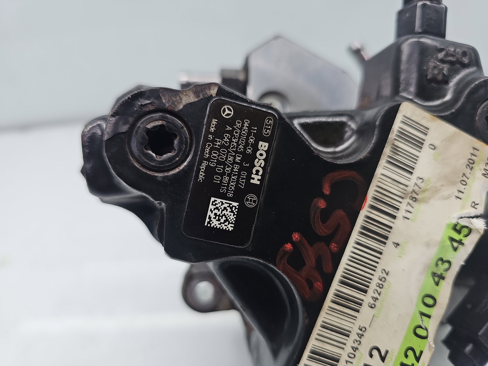 Pompa inalta presiune Mercedes Clasa E (W212) [Fabr 2009-2016] A6420701001 3.0 CDI 642852 195KW / 265CP - imagine 6