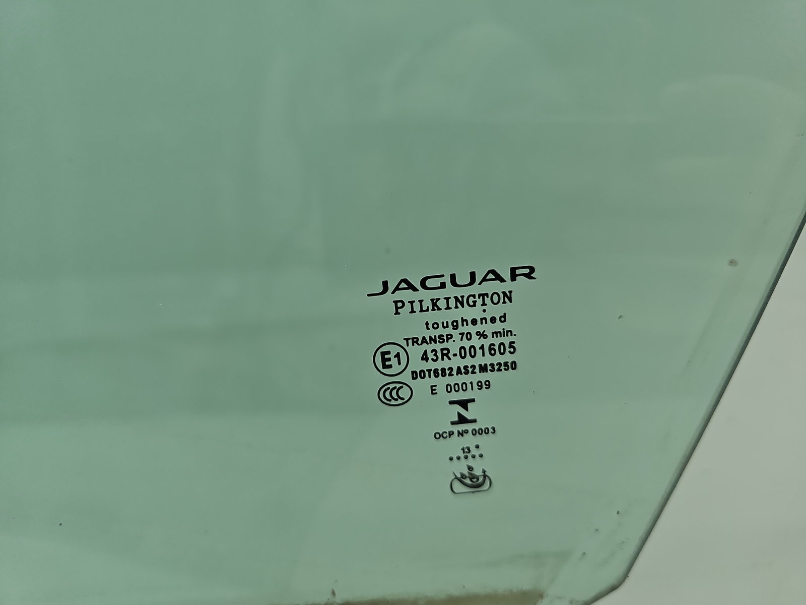 Geam usa stanga fata Jaguar XF (X250) [Fabr 2008-2015] Facelift Berlina OEM - imagine 2