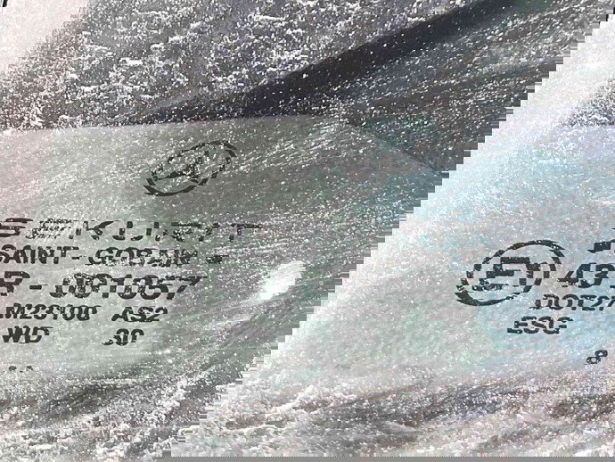 Geam fix stanga fata OEM Mercedes Clasa A (W168) [Fabr 1997-2004] 1.4