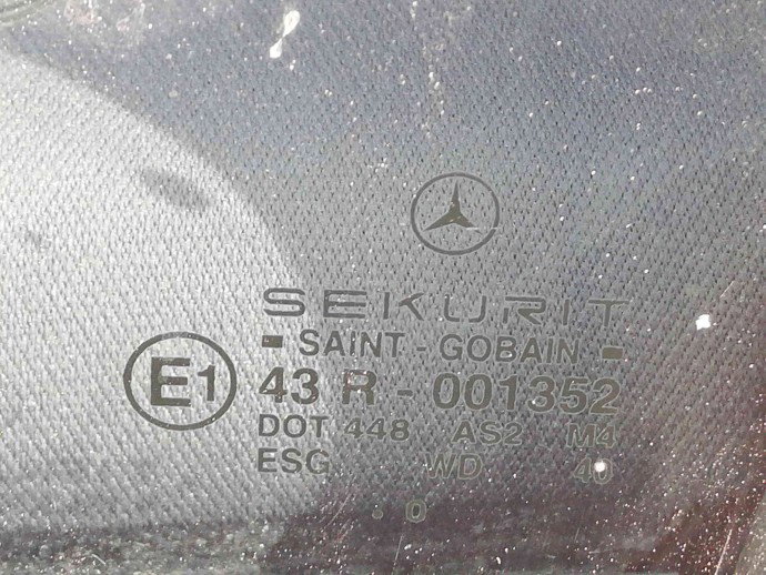 Geam usa stanga fata OEM Mercedes Clasa A (W168) [Fabr 1997-2004] 1.4