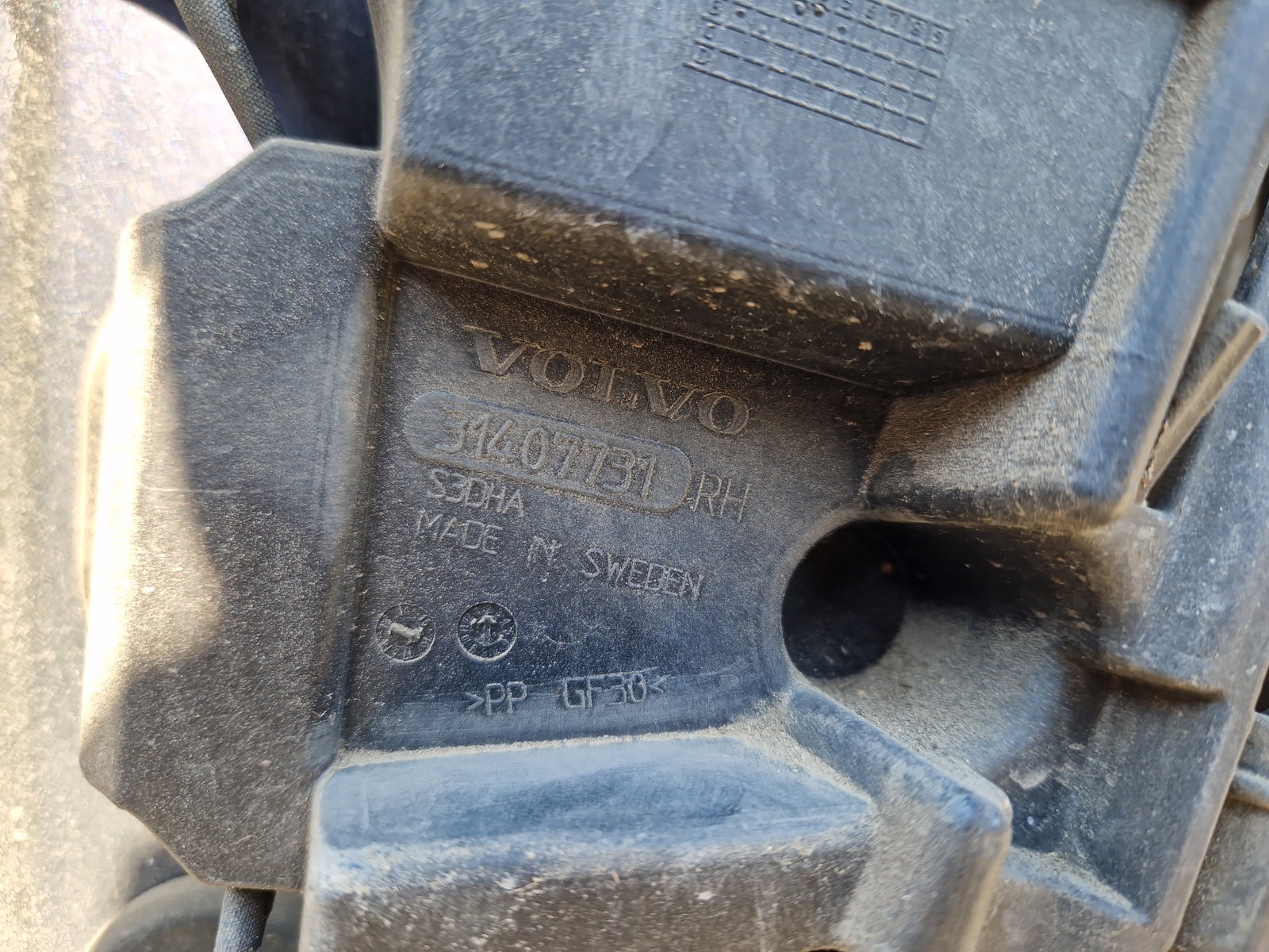 Suport bara dreapta spate Volvo XC90 II [Fabr 2015-2024] SUV 31407731RH - imagine 3