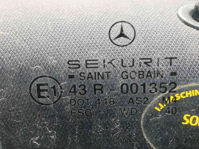 Geam usa dreapta fata OEM Mercedes Clasa A (W168) [Fabr 1997-2004] 1.4