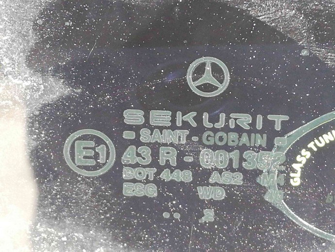 Geam usa stanga spate OEM Mercedes Clasa A (W168) [Fabr 1997-2004] 1.4