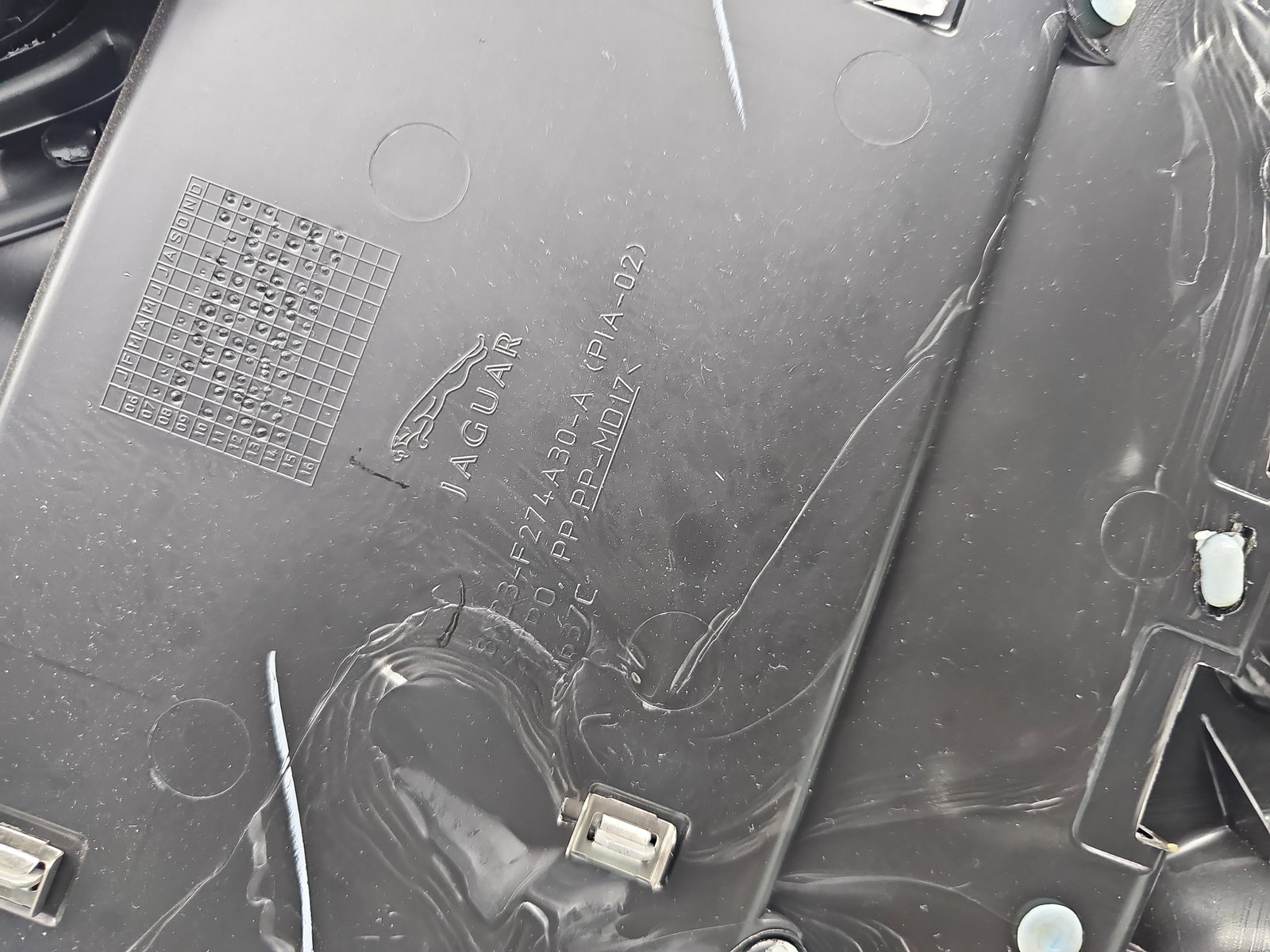 Tapiterie usa dreapta spate Jaguar XF (X250) [Fabr 2008-2015] Facelift 8X23-F274A30-A - imagine 6