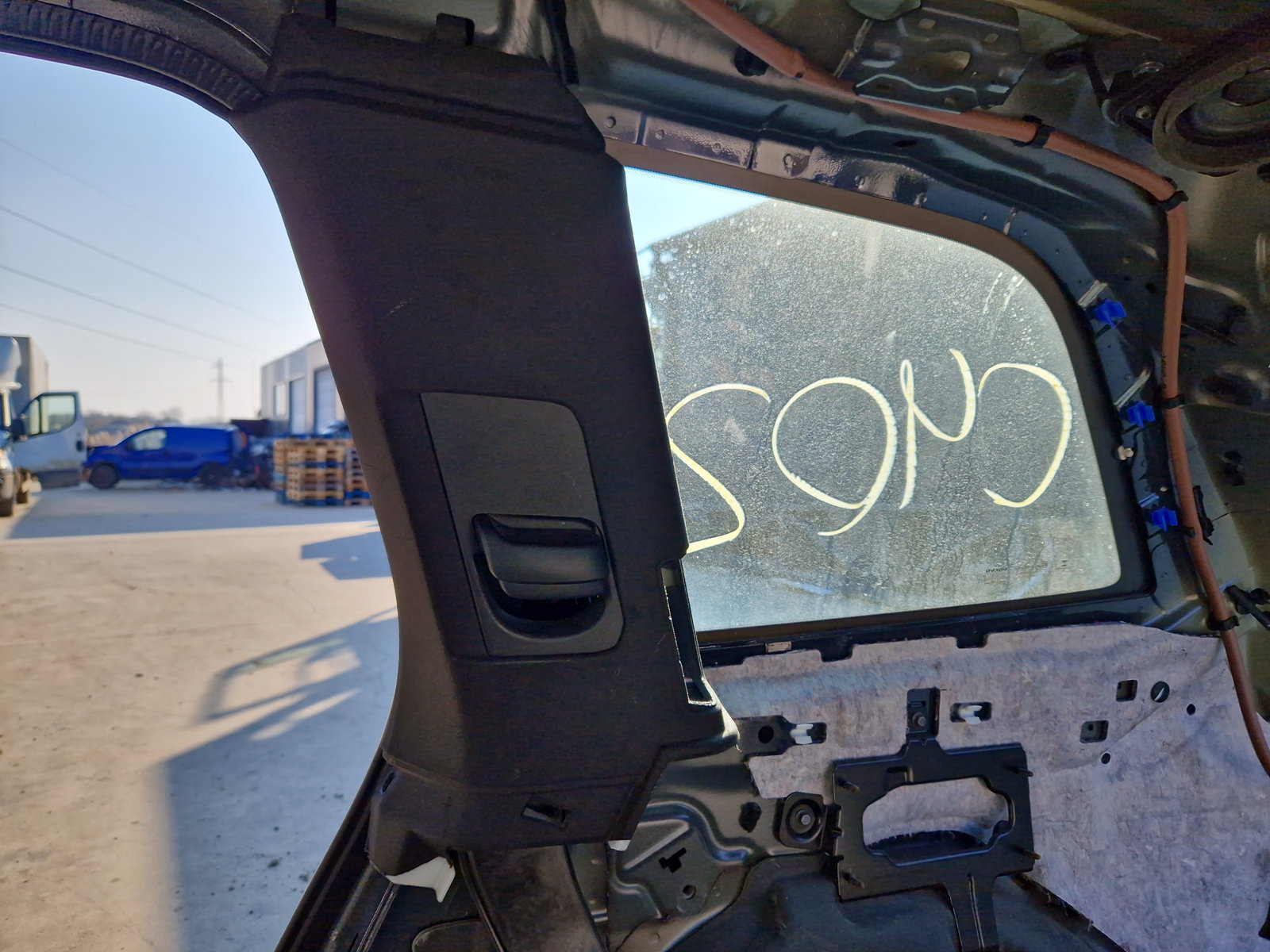 Ornament stalp dreapta Volvo XC90 II [Fabr 2015-2024] SUV OEM - imagine 1