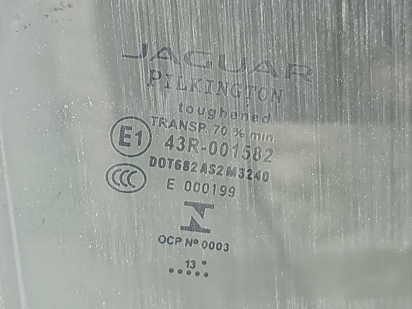 Geam usa dreapta spate Jaguar XF (X250) [Fabr 2008-2015] Facelift Berlina OEM - imagine 2