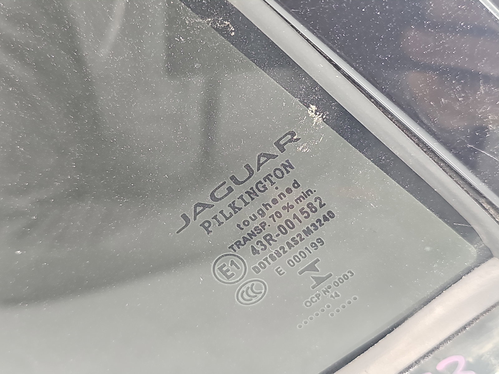 Geam fix usa dreapta spate Jaguar XF (X250) [Fabr 2008-2015] Facelift Berlina OEM - imagine 2