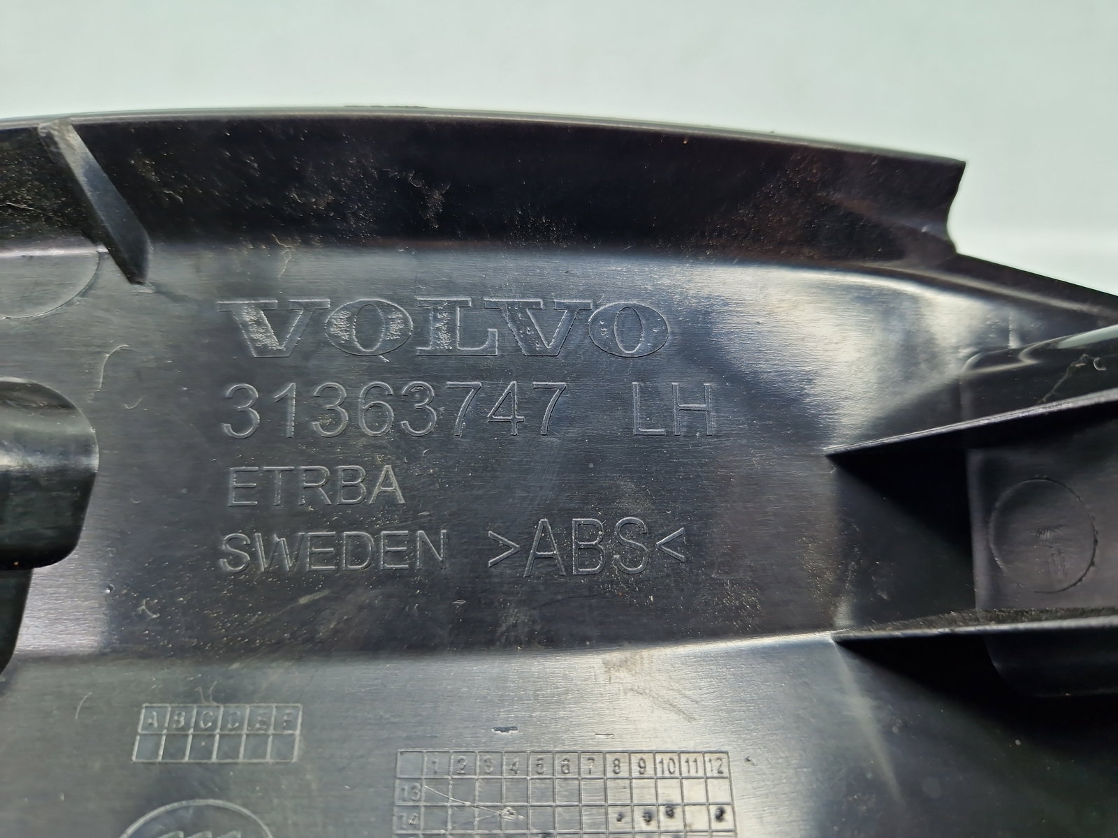 Ornament prag stanga spate Volvo XC90 II [Fabr 2015-2024] SUV 31363747LH - imagine 4