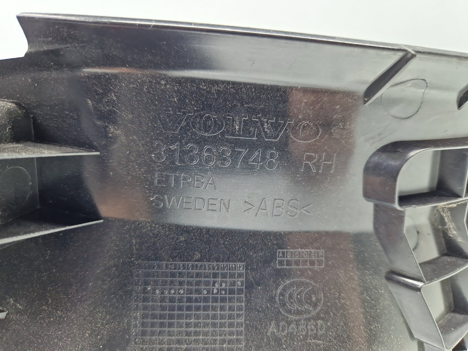 Ornament prag dreapta spate Volvo XC90 II [Fabr 2015-2024] SUV 31363748RH - imagine 4