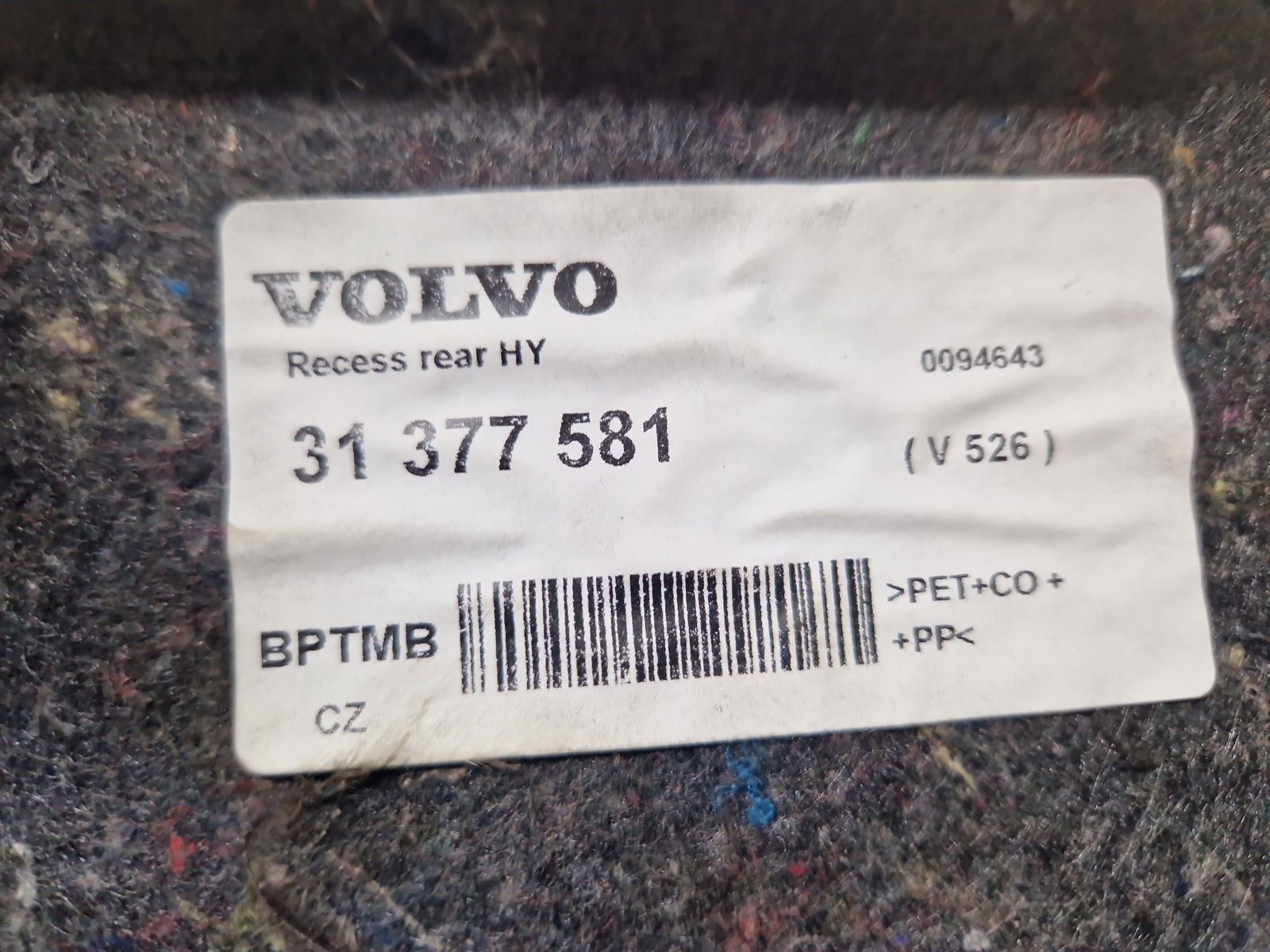 Polita portbagaj Volvo XC90 II [Fabr 2015-2024] 31377581 - imagine 3