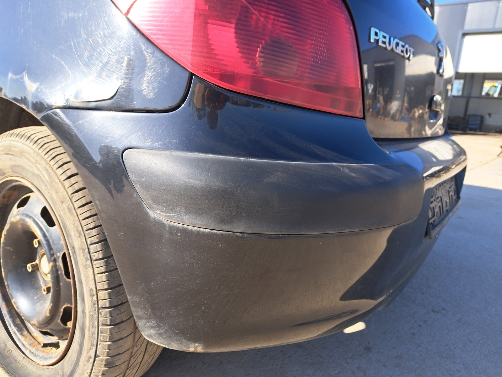 Bara spate PEUGEOT 307 [Fabr 1993-2003] Berlina NEGRU - imagine 3