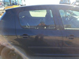 Usa stanga spate PEUGEOT 307 [Fabr 1993-2003] Berlina NEGRU