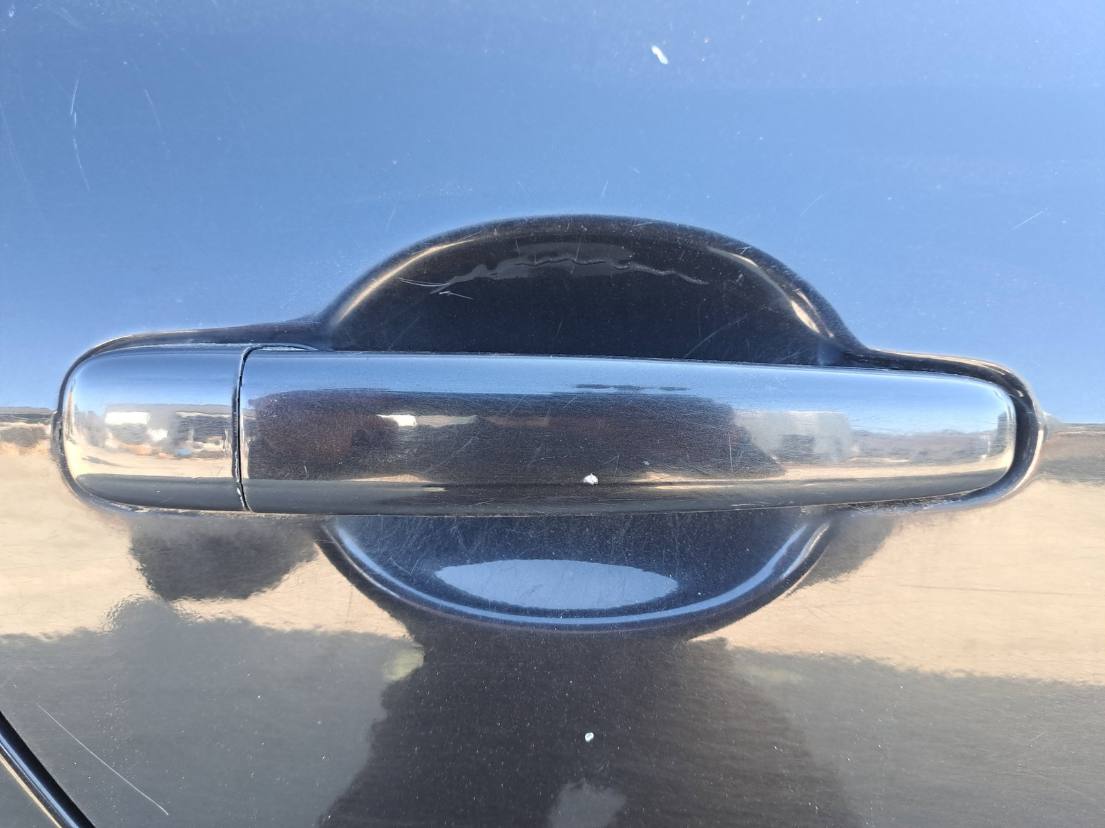 Maner usa dreapta spate PEUGEOT 307 [Fabr 1993-2003] Berlina NEGRU