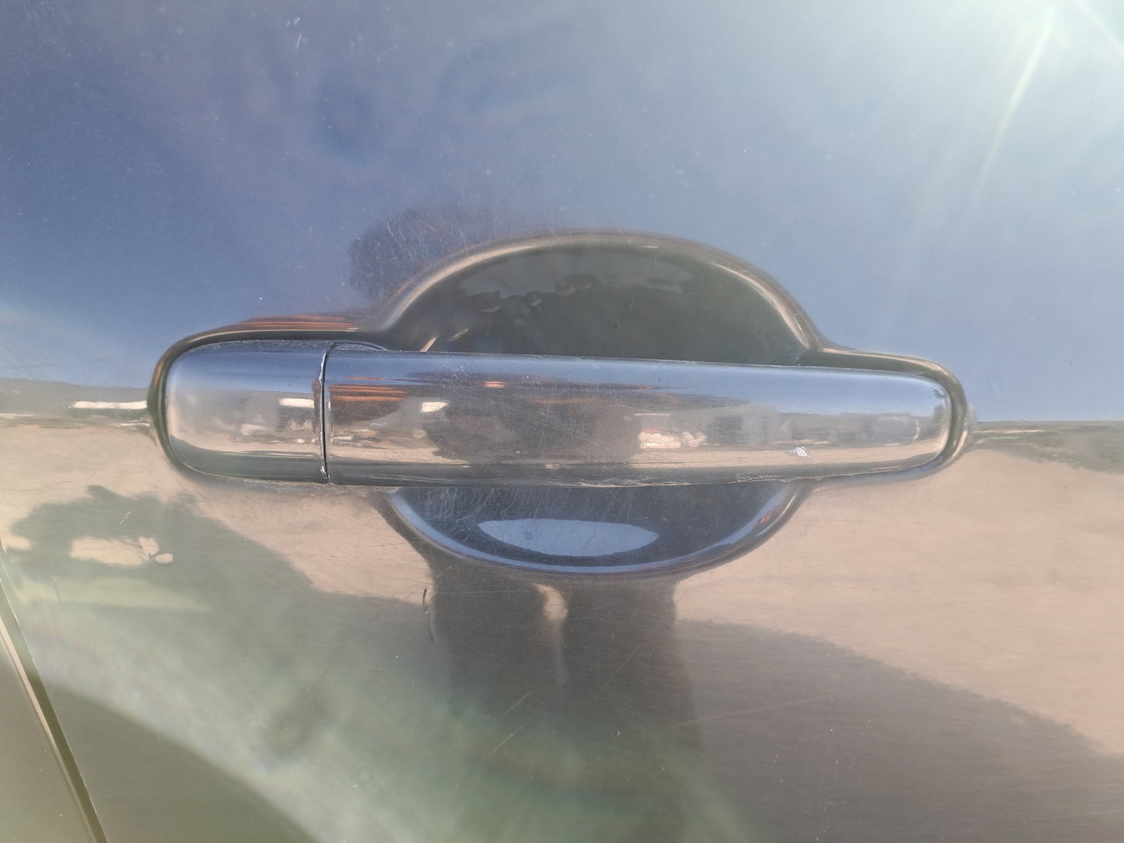 Maner usa dreapta fata PEUGEOT 307 [Fabr 1993-2003] Berlina NEGRU