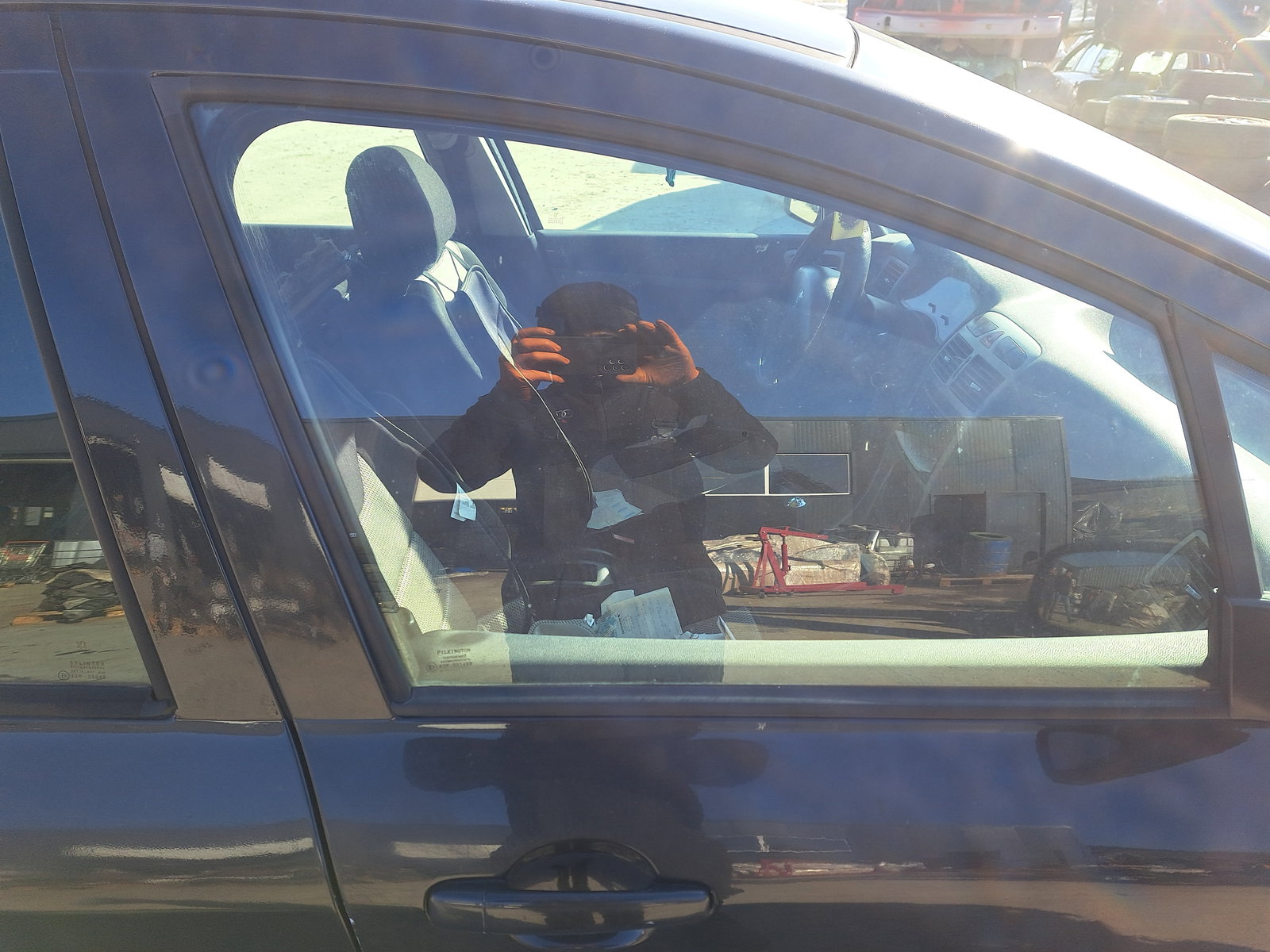 Geam usa dreapta fata PEUGEOT 307 [Fabr 1993-2003] Berlina OEM