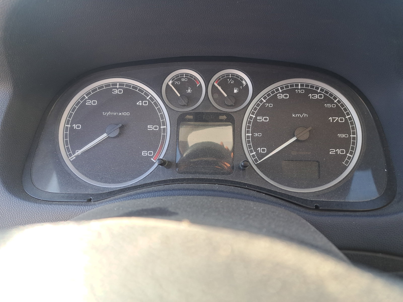 Ceas bord PEUGEOT 307 [Fabr 1993-2003] OEM