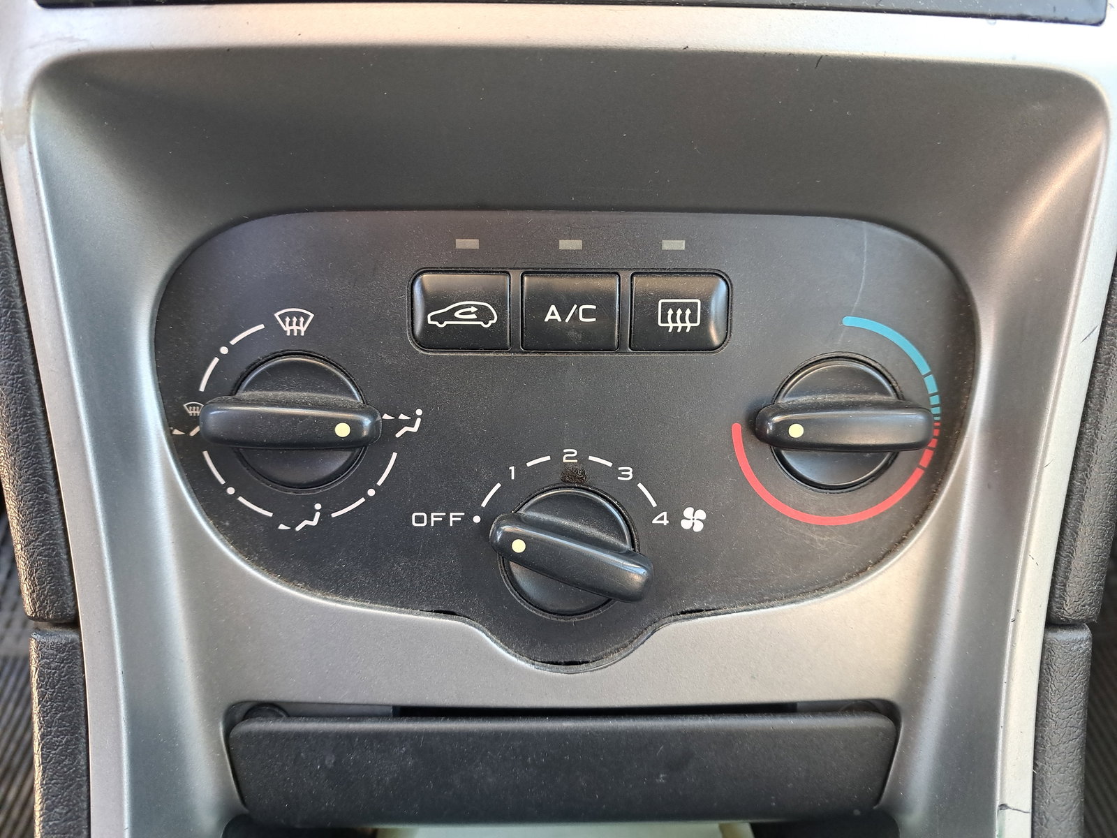 Panou comanda clima PEUGEOT 307 [Fabr 1993-2003] OEM