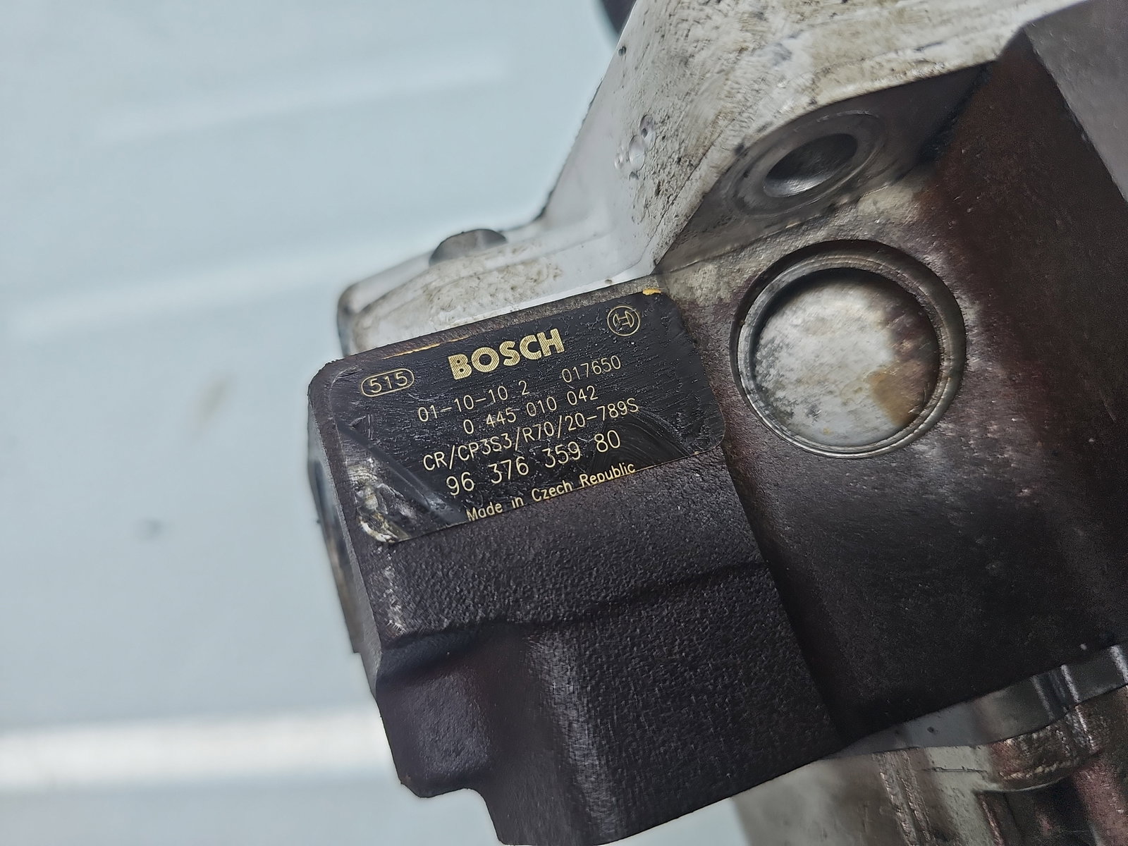 Pompa inalta presiune PEUGEOT 307 [Fabr 1993-2003] 9637635980 1.8 8HZ 50KW / 68CP - imagine 5