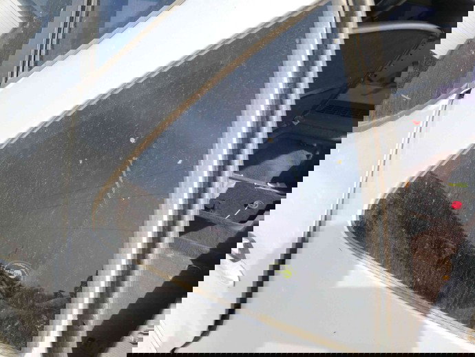 Geam caroserie fix stanga OEM Mercedes Clasa A (W168) [Fabr 1997-2004] 1.4