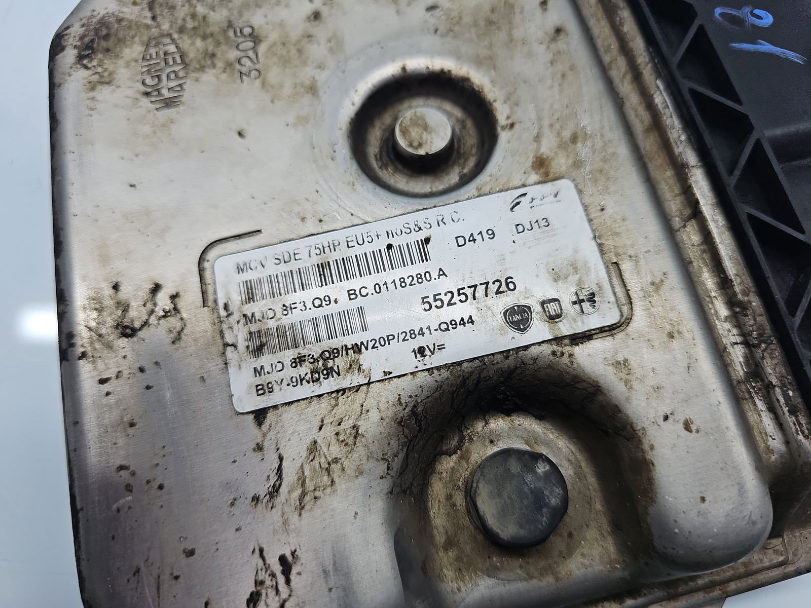 Calculator motor ECU Fiat Doblo (263) [Fabr 2009-2019] 55257726 1.3 HDi 9HZ 55KW / 75CP - imagine 2