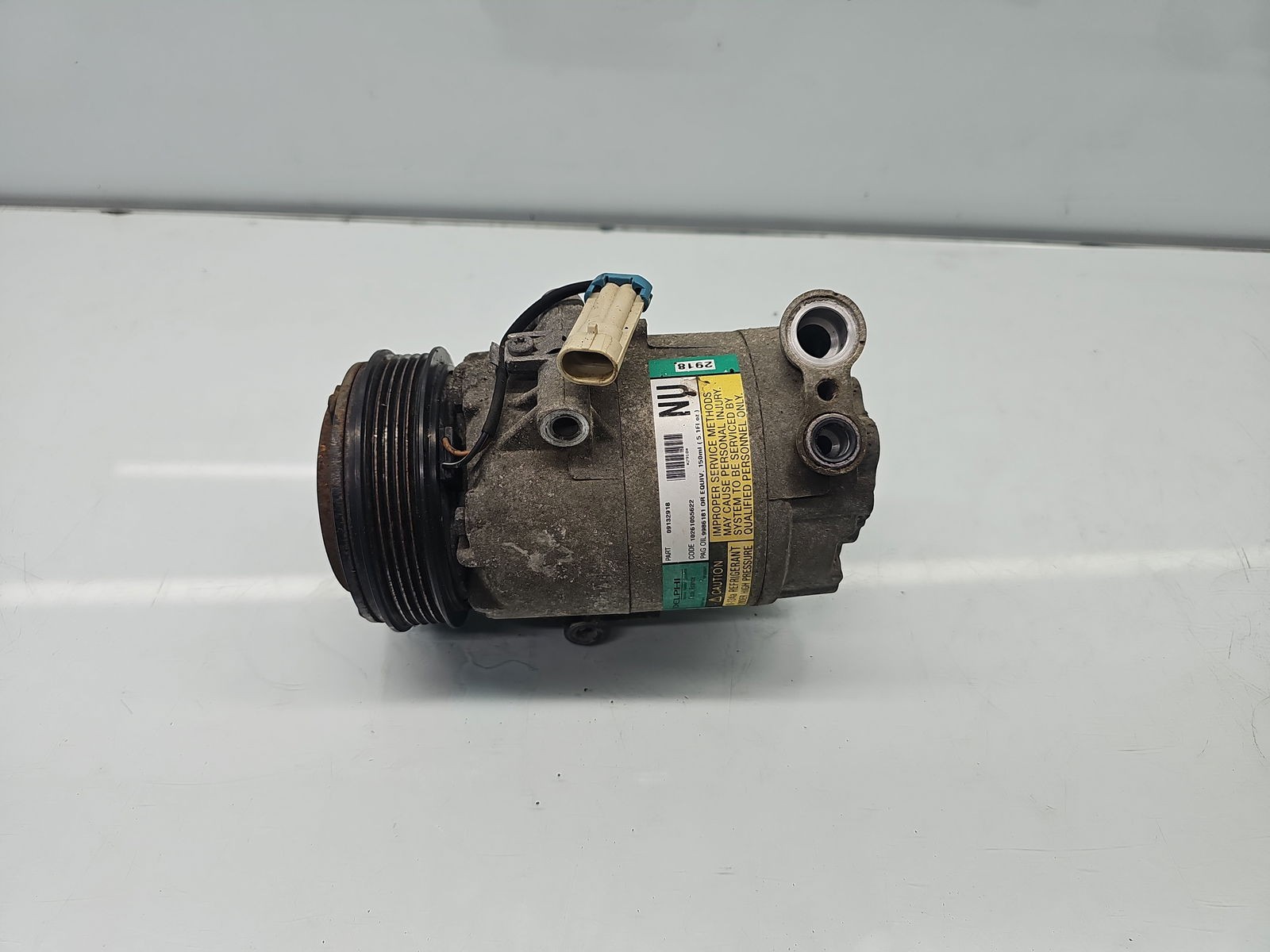 Compresor clima Opel Agila (A) (H00) [Fabr 2000-2007] 09132918 1.2 Benz Z12XE 55KW / 75CP - imagine 1