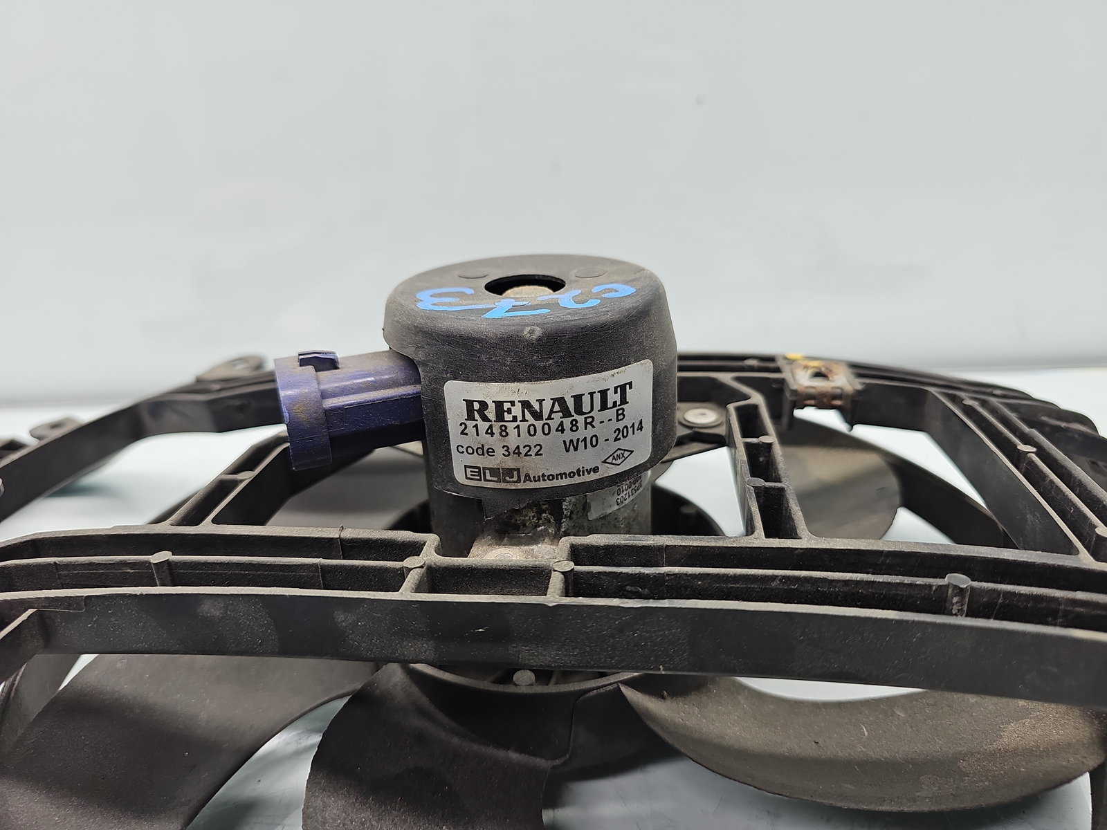 Electroventilator Dacia Sandero 2 Stepway [Fabr 2012-prezent] 214810048R 0.9 Benz H4B400 66KW / 90CP - imagine 5