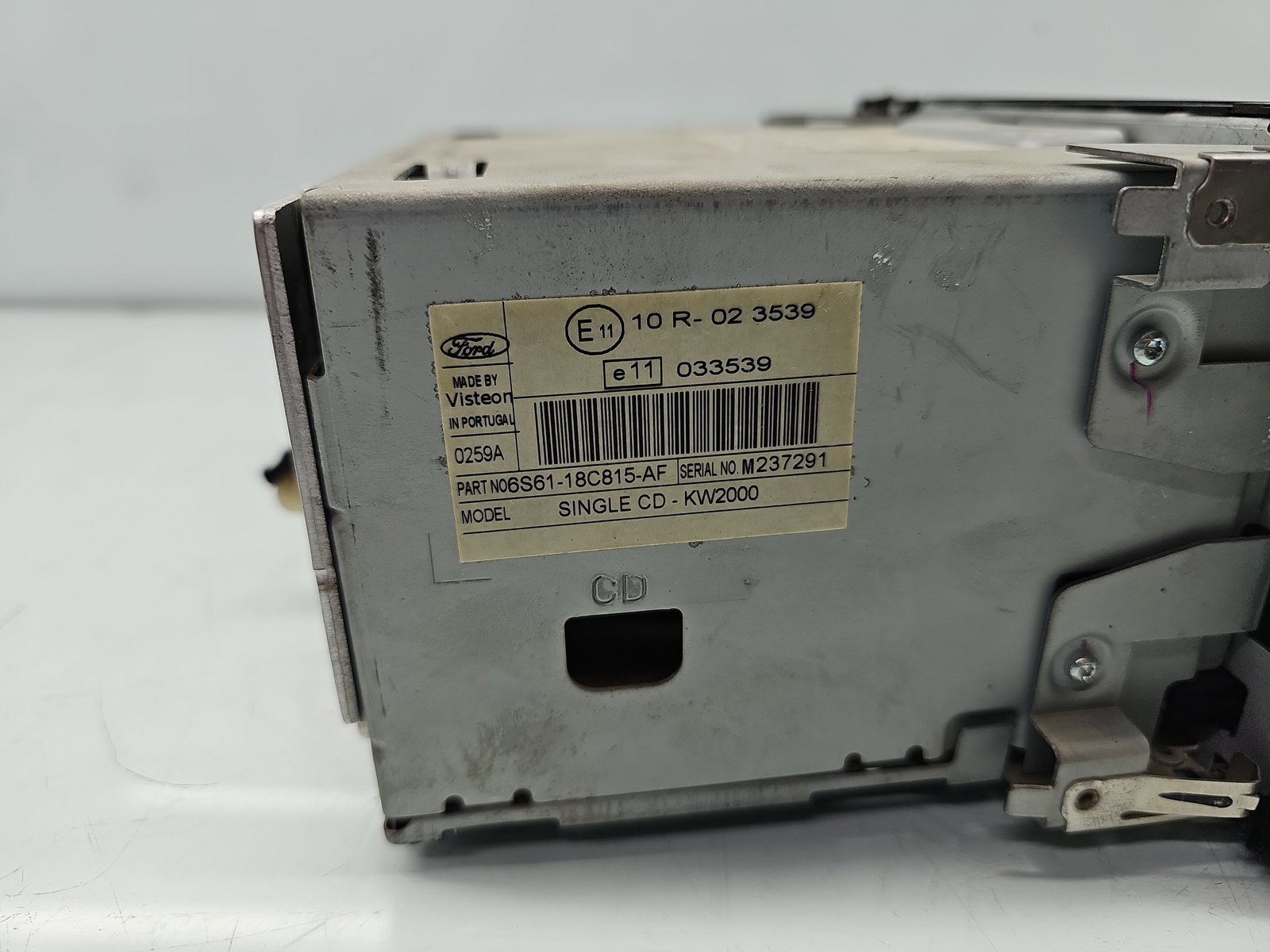 Radio CD Ford Focus 2 (DA) [Fabr 2004-2012] 6S61-18C815-AF - imagine 5