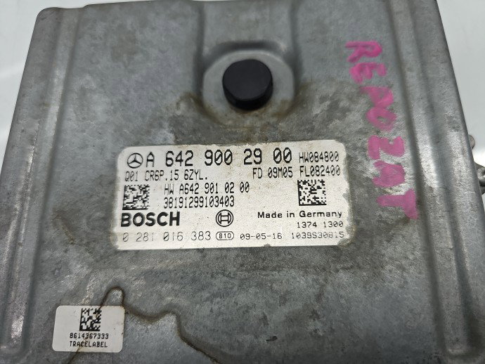 Calculator motor ECU Mercedes Clasa E (W212) AMG [Fabr 2009-2016] A6429002900 3.0 CDI 642850 170KW / 231CP