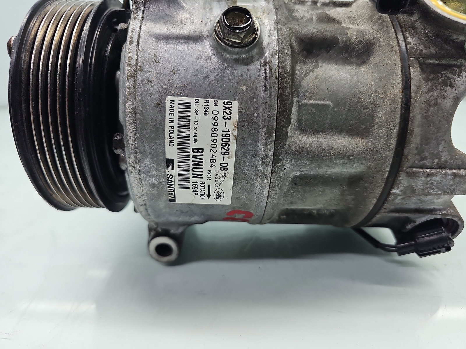 Compresor clima Jaguar XF (X250) [Fabr 2008-2015] Facelift 9X23-19D629-DB 202KW / 275CP - imagine 5