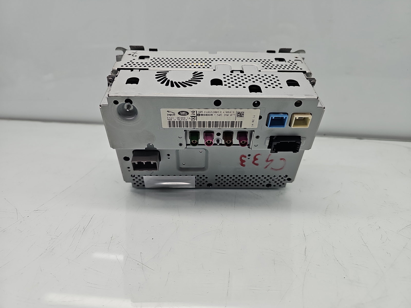 Unitate navigatie Jaguar XF (X250) [Fabr 2008-2015] Facelift EX23 10E889 CA - imagine 3