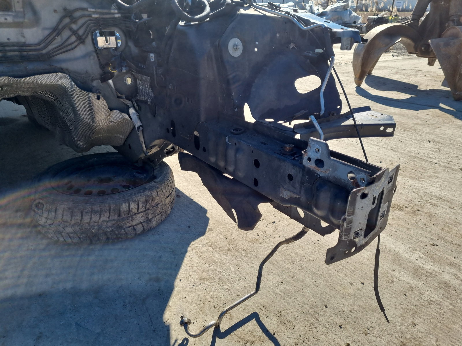 Lonjeron stanga Jaguar XF (X250) [Fabr 2008-2015] Facelift Berlina OEM - imagine 2