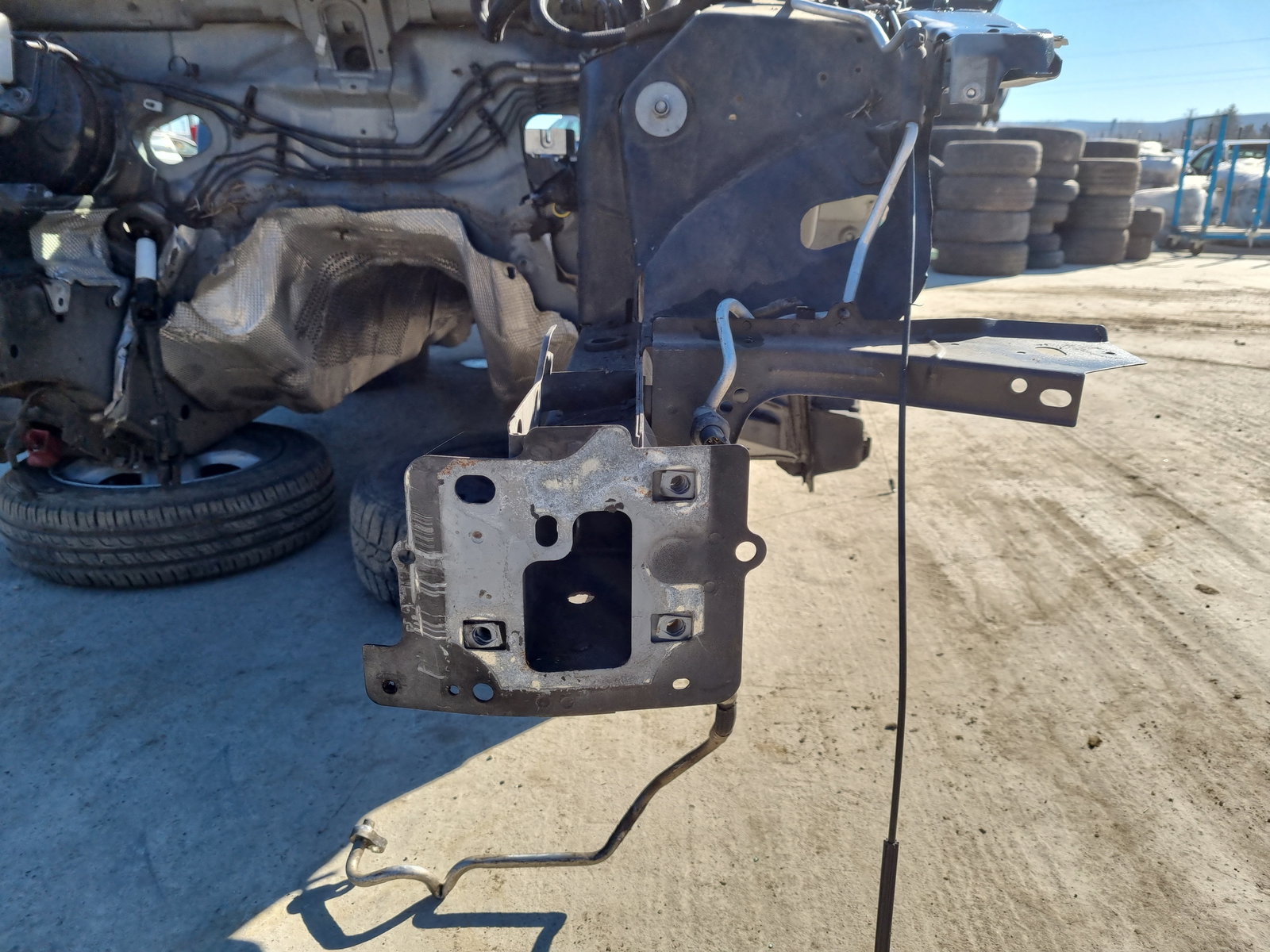 Lonjeron stanga Jaguar XF (X250) [Fabr 2008-2015] Facelift Berlina OEM - imagine 3