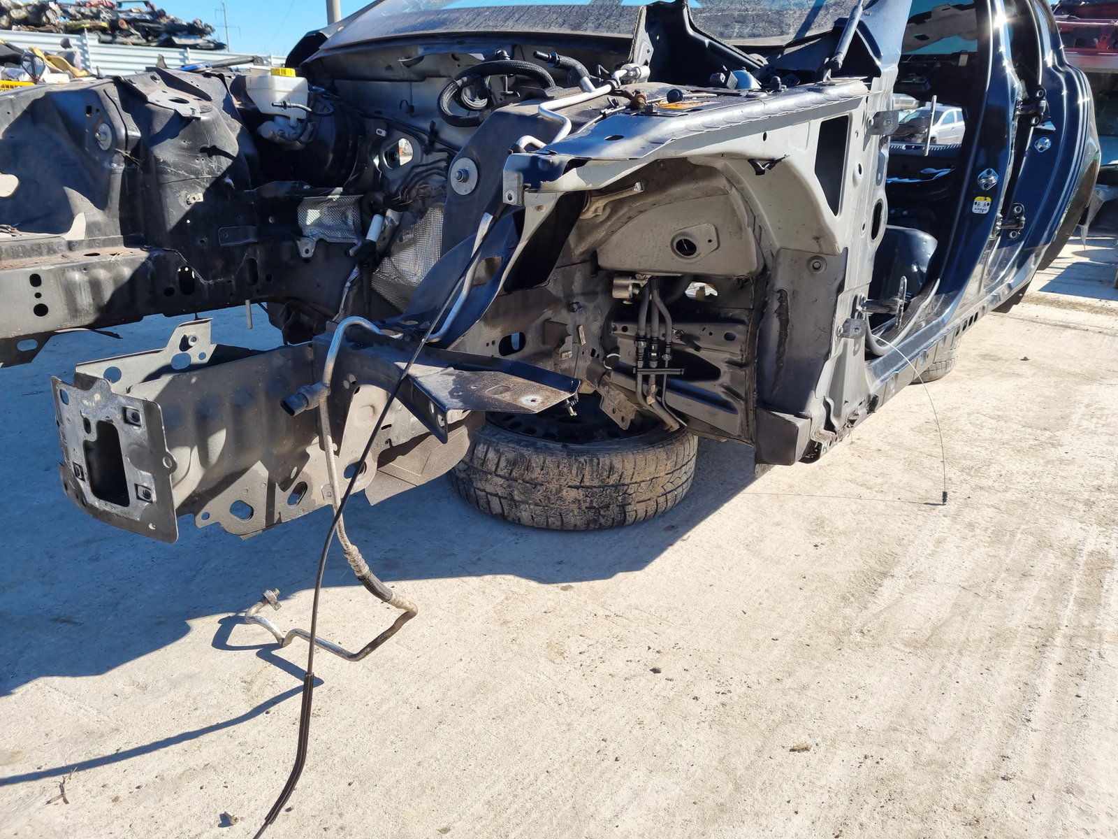 Semi aripa stanga Jaguar XF (X250) [Fabr 2008-2015] Facelift Berlina STRATUS GRAY - imagine 3