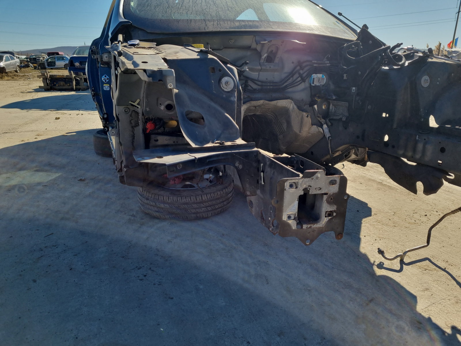 Semi aripa dreapta Jaguar XF (X250) [Fabr 2008-2015] Facelift Berlina STRATUS GRAY - imagine 2