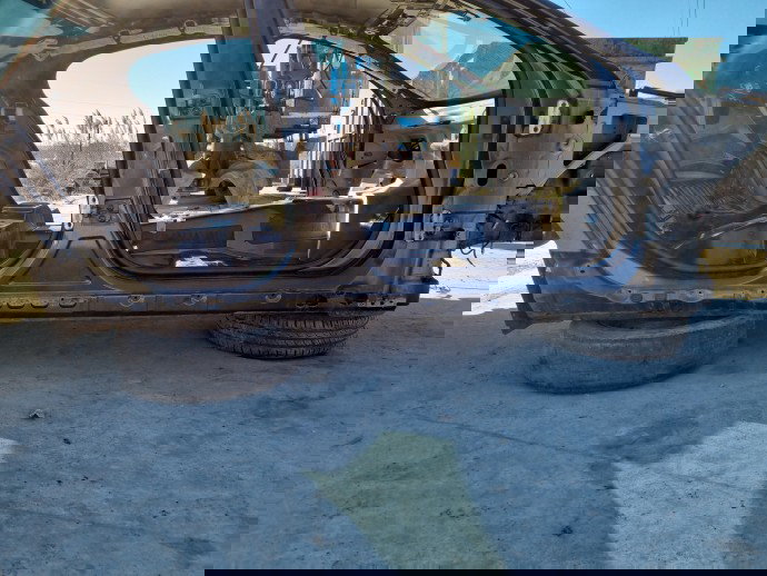 Prag lateral dreapta Jaguar XF (X250) [Fabr 2008-2015] Facelift Berlina OEM