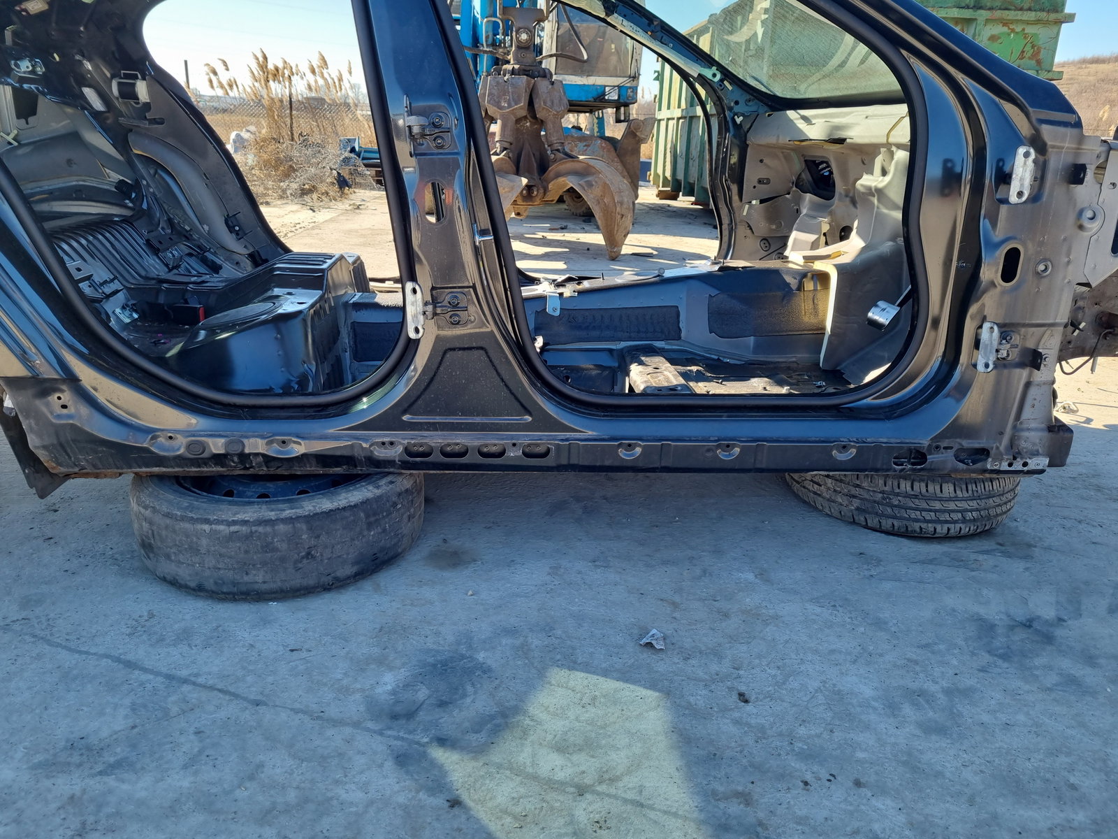 Prag lateral dreapta Jaguar XF (X250) [Fabr 2008-2015] Facelift Berlina OEM - imagine 3