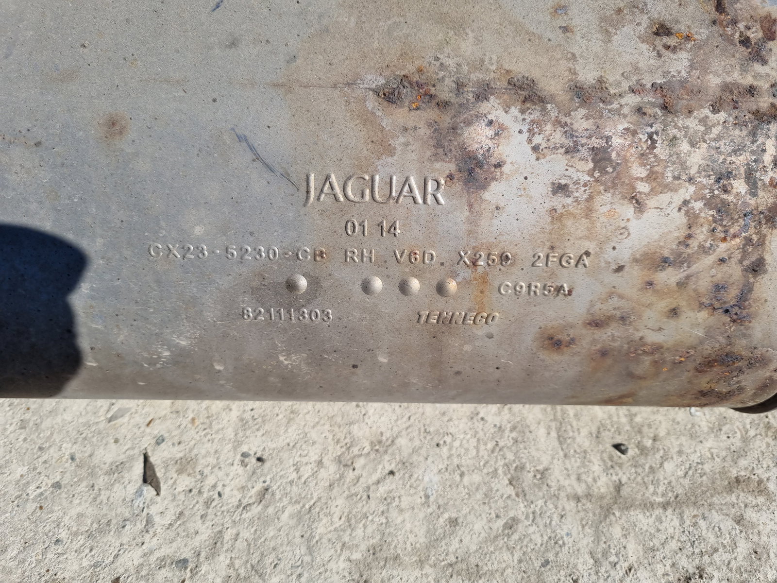 Toba esapament Jaguar XF (X250) [Fabr 2008-2015] Facelift CX23-5230-CB 202KW / 275CP - imagine 3