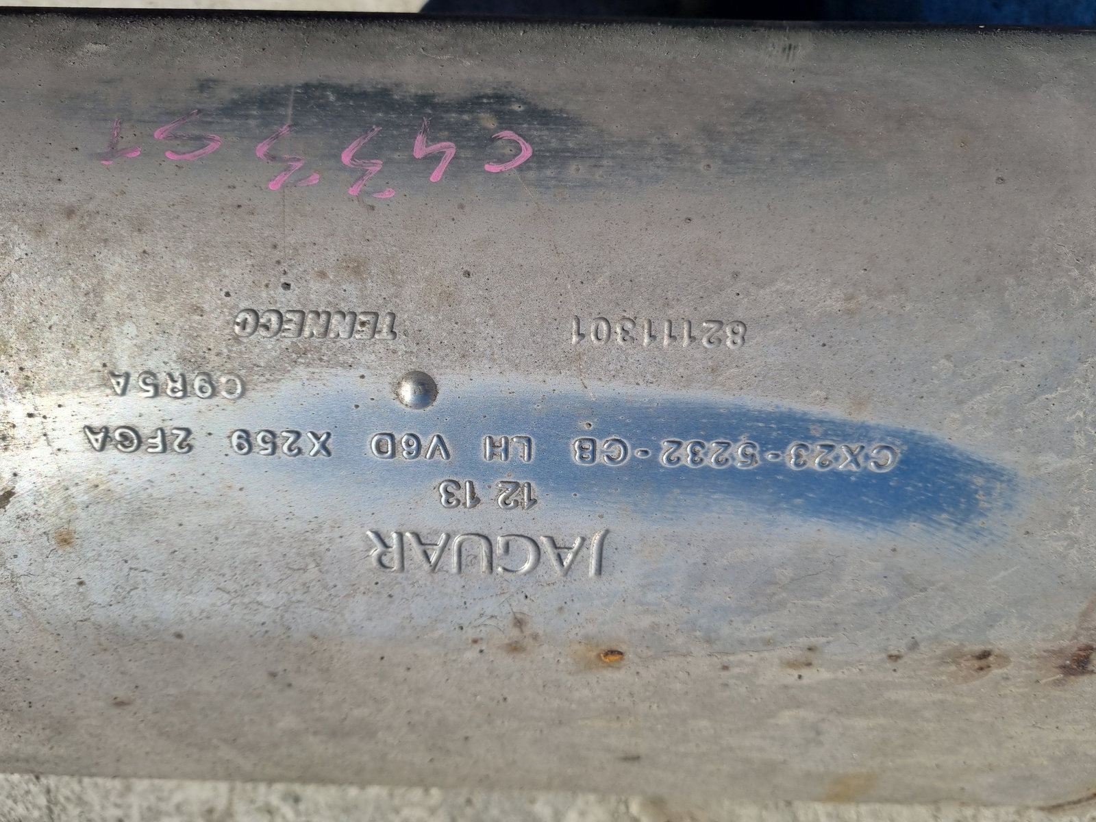 Toba esapament Jaguar XF (X250) [Fabr 2008-2015] Facelift CX23-5232-CB 202KW / 275CP - imagine 3