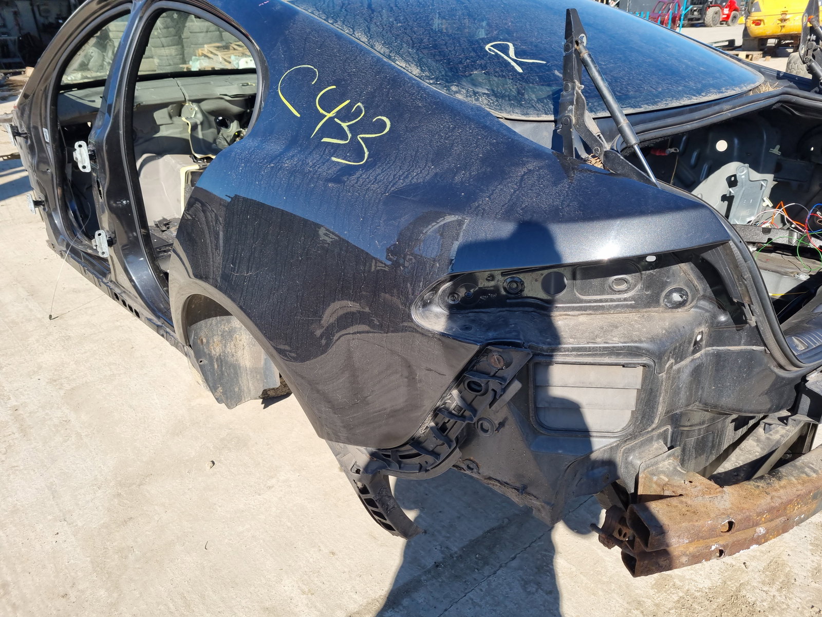 Aripa stanga spate Jaguar XF (X250) [Fabr 2008-2015] Facelift Berlina STRATUS GRAY - imagine 3