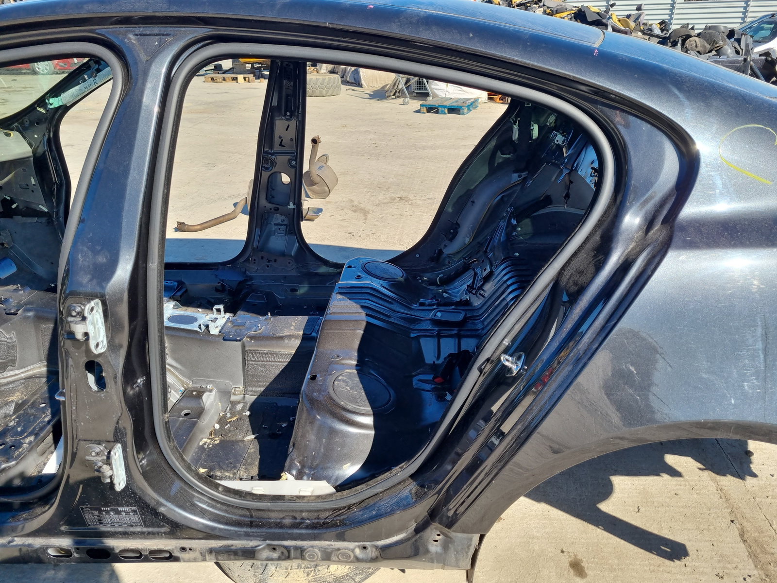 Cheder usa stanga spate Jaguar XF (X250) [Fabr 2008-2015] Facelift Berlina OEM - imagine 2