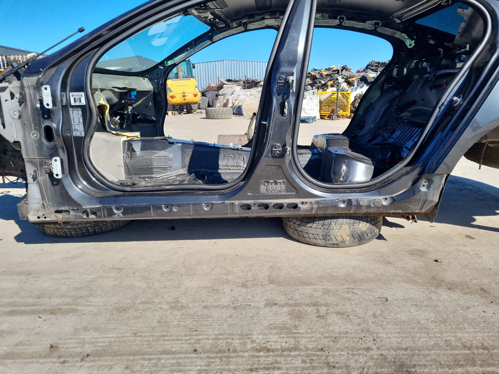 Prag lateral stanga Jaguar XF (X250) [Fabr 2008-2015] Facelift Berlina OEM - imagine 1