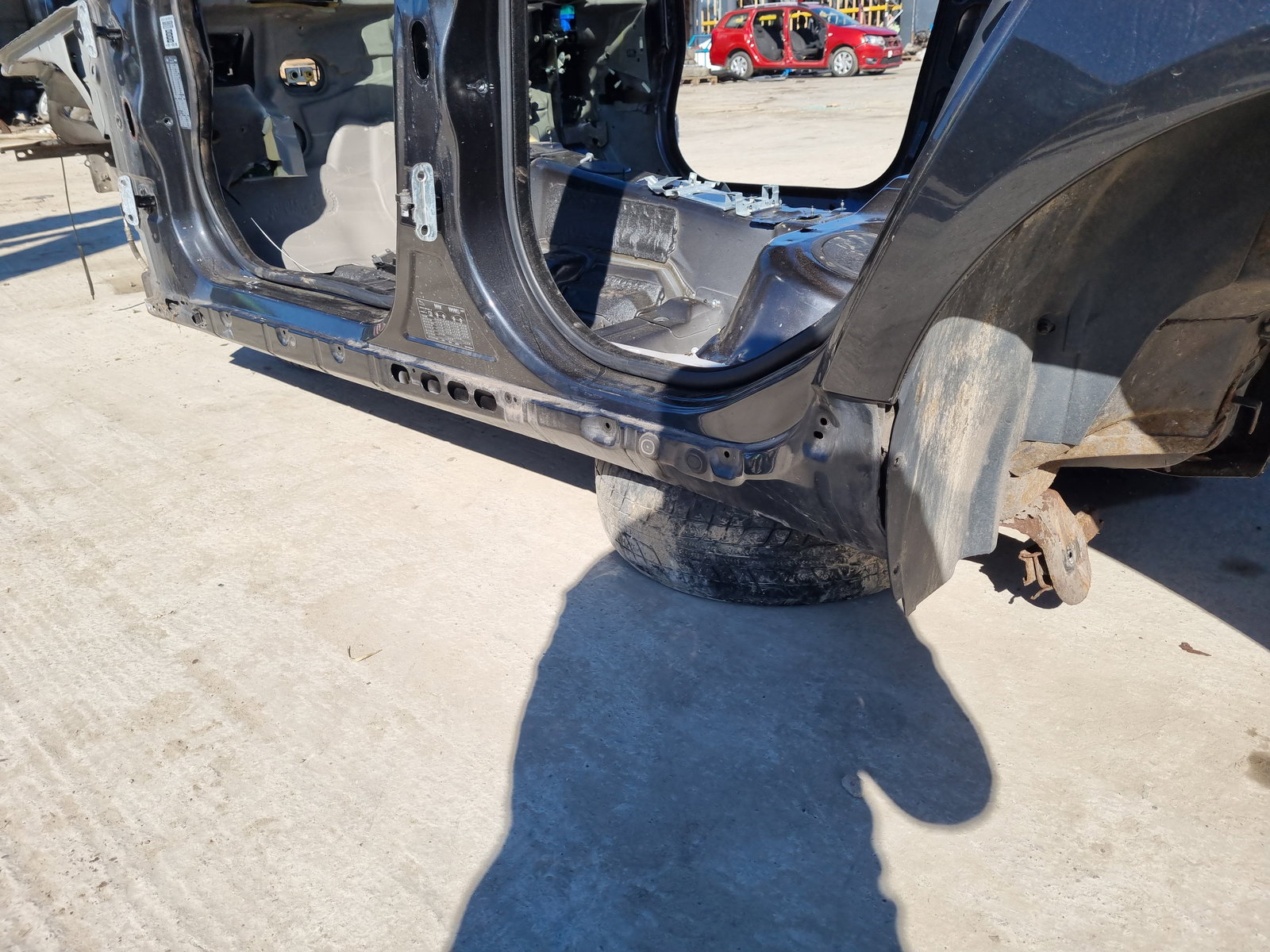 Prag lateral stanga Jaguar XF (X250) [Fabr 2008-2015] Facelift Berlina OEM - imagine 3